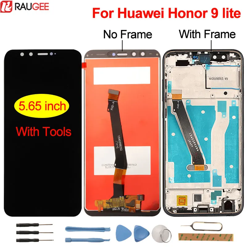 Lcd For Honor 9 Lite Display Touch Screen with Frame New Digitizer ...