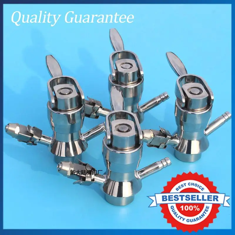 

Welded DN19 Sanitary Sample Valve Aseptic Full Stainless Steel Sample Valve Food Grade Valve