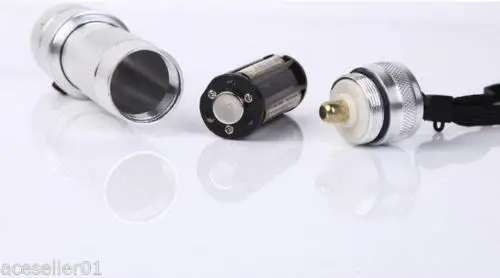 Colorshine Color Changing RGB LED Flashlight,3W Aluminium Alloy RGB Edison LED Multicolor LED rainbow of 10 Color Torch04
