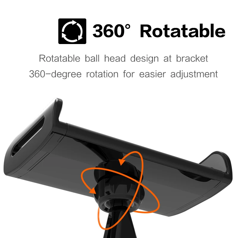  Car Back Seat Holder 360 Degree Rotate Stand Auto Headrest Bracket For iPhone Tablet