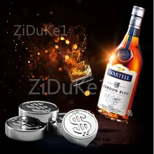 1 шт горячий доллар охладитель для виски! Из нержавеющей стали кубики льда, виски камень для вечерние и бар