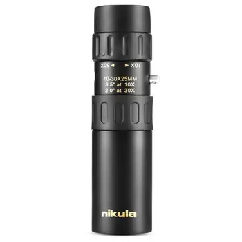 

10-30X35 Telescopic Pocket Mini Monocular Telescope Long Range Zoom Hunting High Definition Camp Hiking Travel Outdoor Equipment
