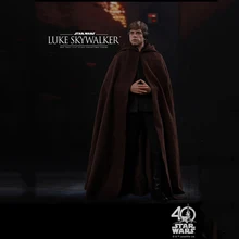 Коллекционный полный набор экшн-фигурок Hot Toys 1/6 Люка Скайуокера Star Wars: Return of the Jedi Black Ver. Фигурная игрушка для фанатов в подарок