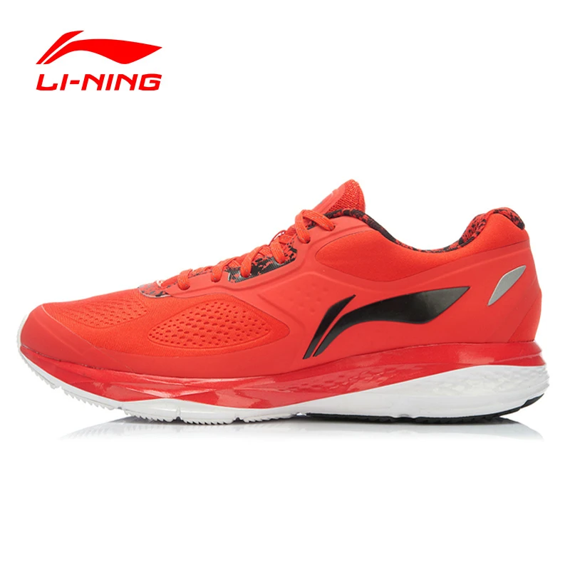 Li-Ning 2016 Running Shoes Men Air Mesh Leather Lace Up 3M Reflective Cushioning Sneakers Men Sport Shoes Li-Ning ARHK007 XYP255