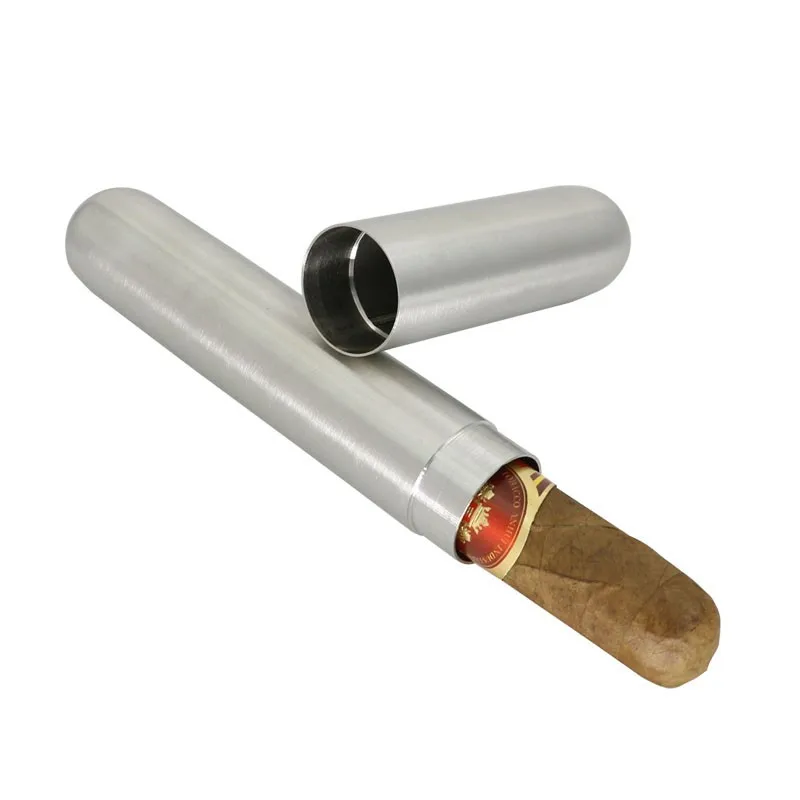 High Quality Stainless Steel Thickness Single Cigar Tube/Box Metal