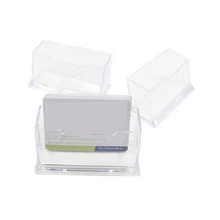 1 шт. прозрачный бизнес-офис имя Кредитные ID-карты один держатель Карманный чехол для хранения принадлежности держатели для заметок с крышкой