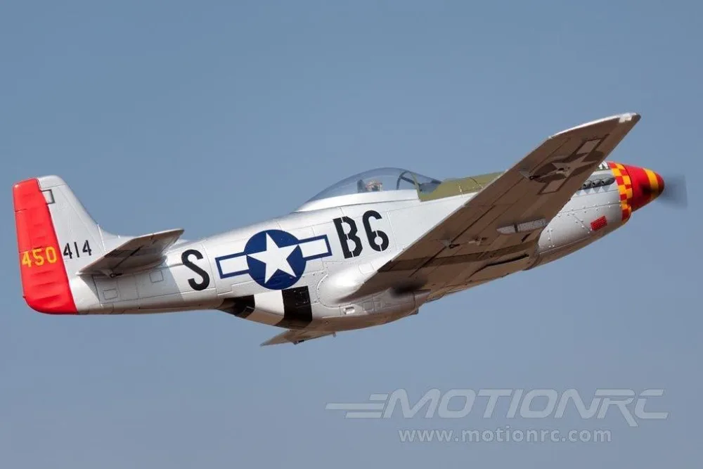 Радиоуправляемый самолет Warbird Freewing P51 2 лезвия старый ворона спортивная версия|plane