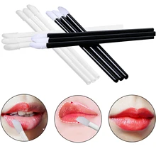100 шт. одноразовые кисти для губ Губная помада глянцевые щетки для палочка-аппликатор для блеска Наборы инструментов для макияжа
