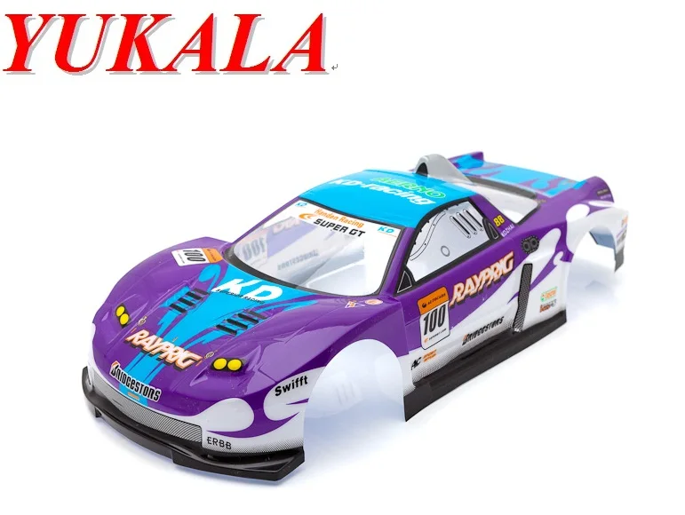 Детали для радиоуправляемых автомобилей YUKALA 1/10 ПВХ Окрашенный корпус кузова 1:10