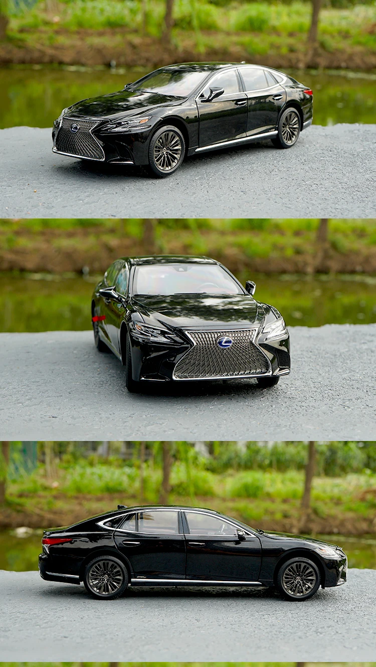 Высокая имитация 1:18 LEXUS LS500 Расширенная Коллекция Модель автомобиля литая металлическая модель автомобиля оригинальная коробка