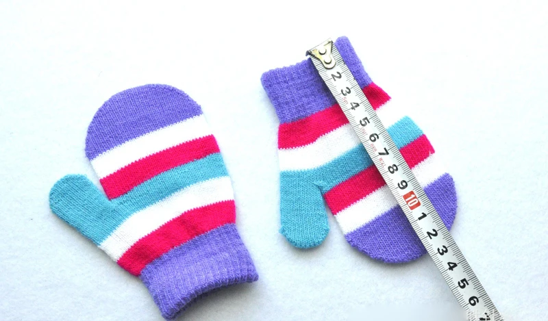 Colorful Kids Warm Gloves