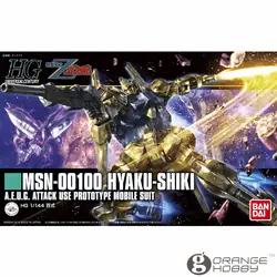 OHS Bandai HGUC 200 1/144 MSN-00100 Hyaku-Сики возродить мобильный костюм сборки модель Наборы