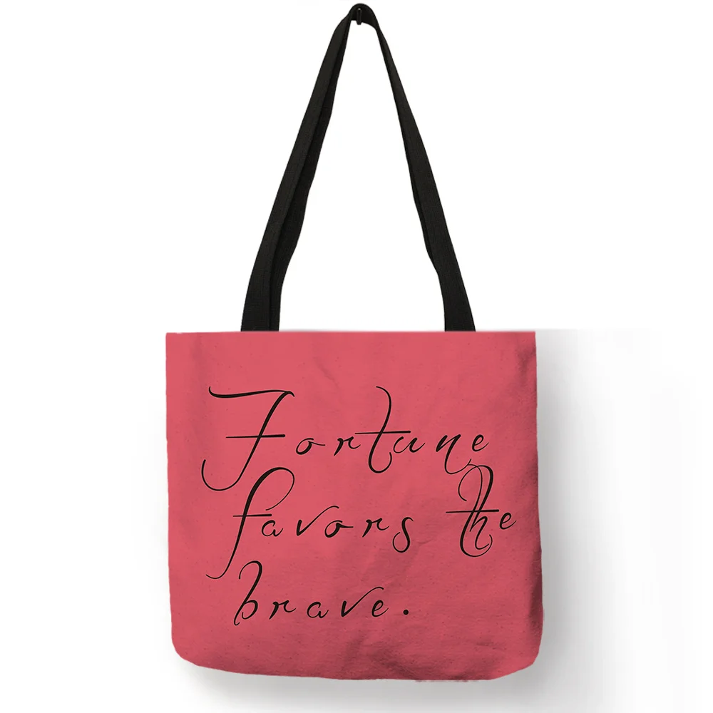 

Pink Black Color Letter Printing Grocery Bags Large Capacity Multi Function Handbag for Shopping Travel Beach Sports Tote Bags