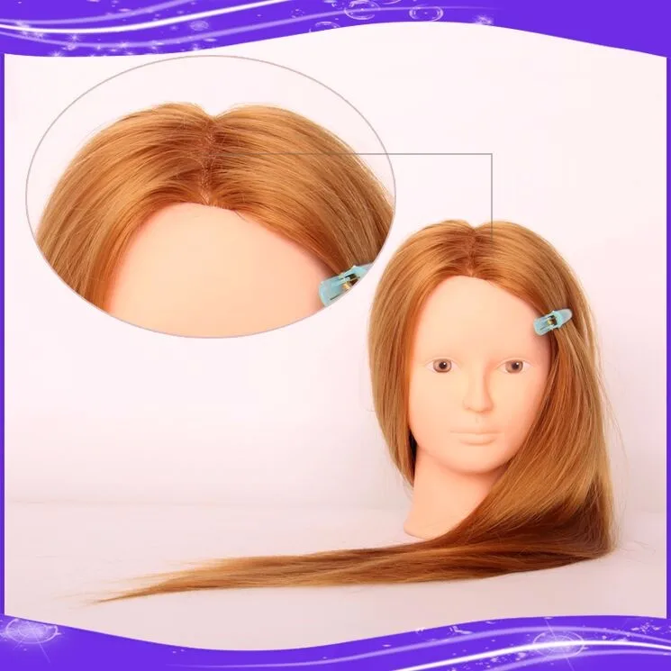 Hairdresser training sexy women mannequin heads with hair for sale hair practice head hair styling mannequins styling head doll8