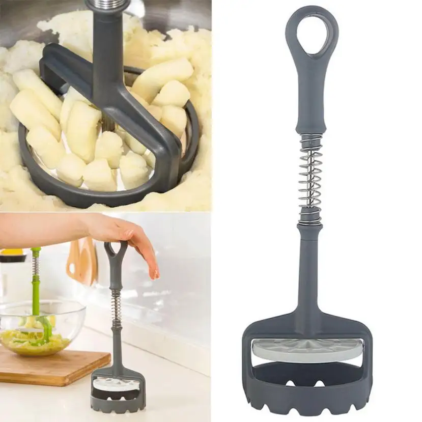 Potato Egg Masher Ricer Vegetable Fruit Crusher Tools Kitchen Potato