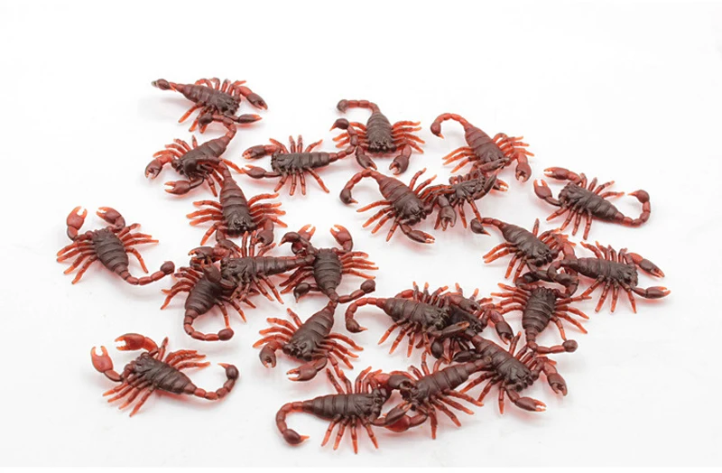 Имитация страшного скорпиона имитация поддельный Скорпион весь человек новизна подарок Забавная детская игрушка поддельный червь