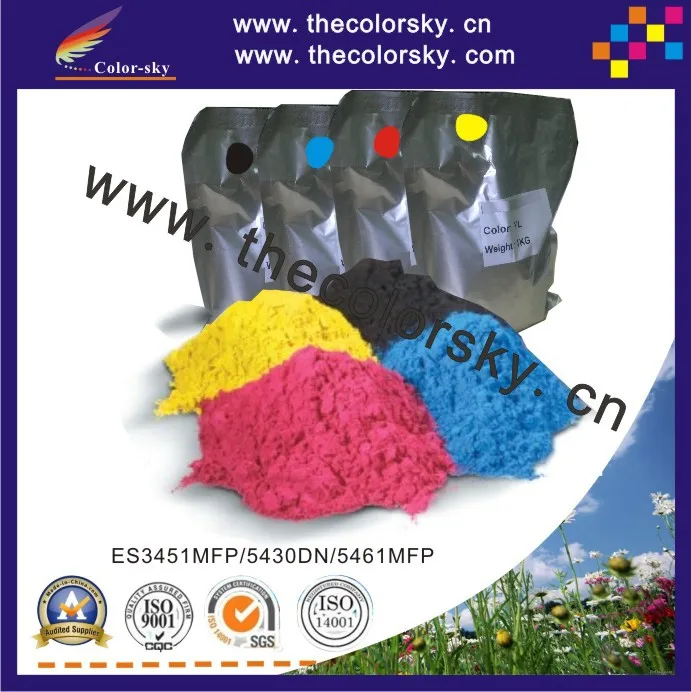 

(TPOHM-es3451) laser color toner powder for OKI ES 3451MFP 5430DN 5461MFP 3451 5430 5461 1kg/bag/color Free shipping by fedex