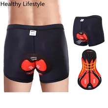 Высокое качество для мужчин велосипед Велоспорт 3D гель открытый езда мягкий нижнее белье для здоровья велосипедная одежда удобный Feb 16