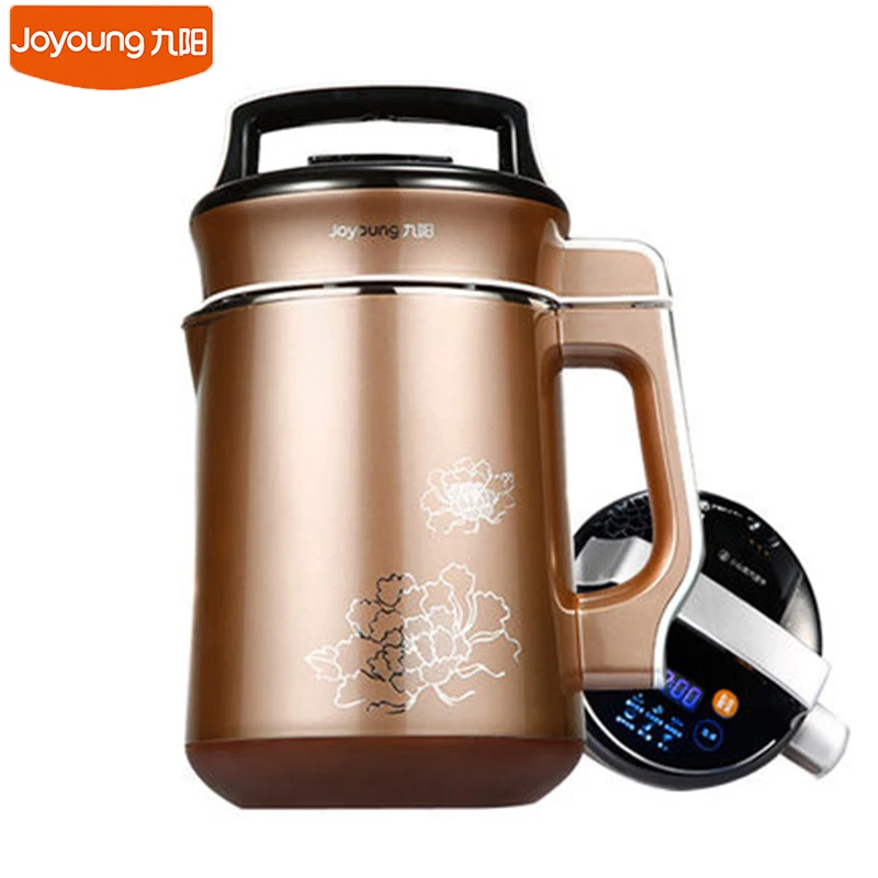 Cheap New Household Joyoung Soymilk Maker 1300ML Fully Automatic Multifunctional Blender Smart Appointment Soya bean Milk Machine 1