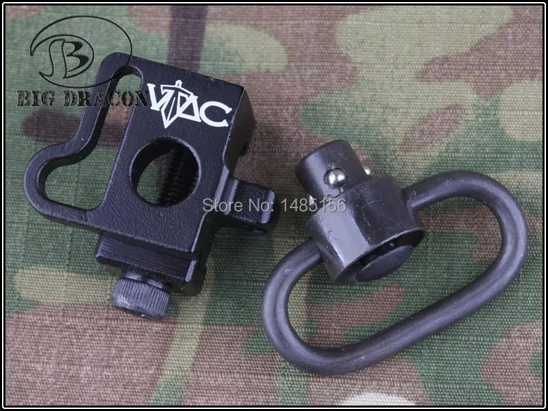 VAC стиль QD Quick release push stud sling шарнирное крепление подходит 20 мм ris ras rail BK/DE