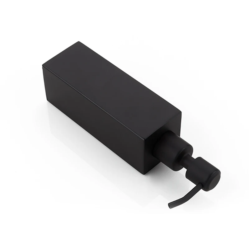 Günstig GTBL Neue Edelstahl Handgemachte Schwarz Flüssigkeit Seife Dispenser Bad Zubehör Küche Hardware Bequem Moderne