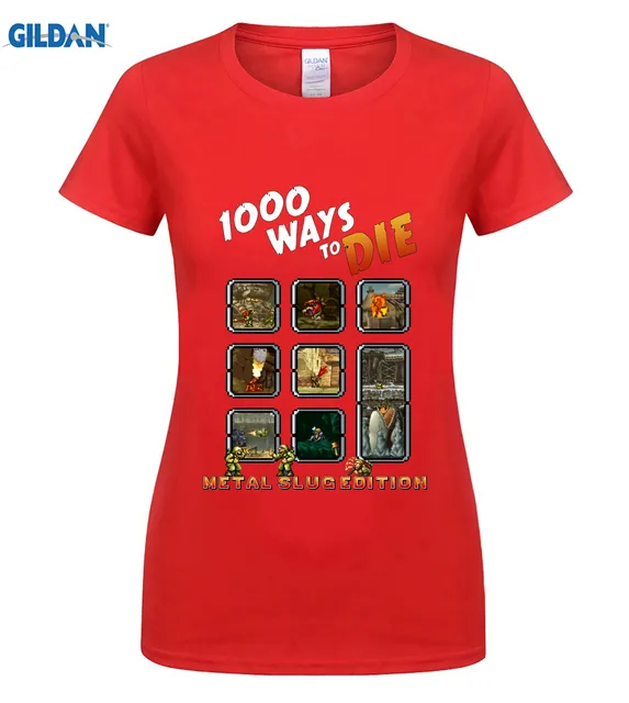 GILDAN 1000 Ways to Die Metal Slug 