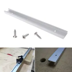 Алюминиевый сплав T-track Деревообработка t-слот Miter Track Jig Fixture маршрутизатор стол