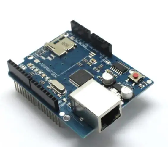 Сетевая плата расширения 5 шт./лот W5100 модуль для основной платы Arduino ATMega 328 1280 MEGA2560