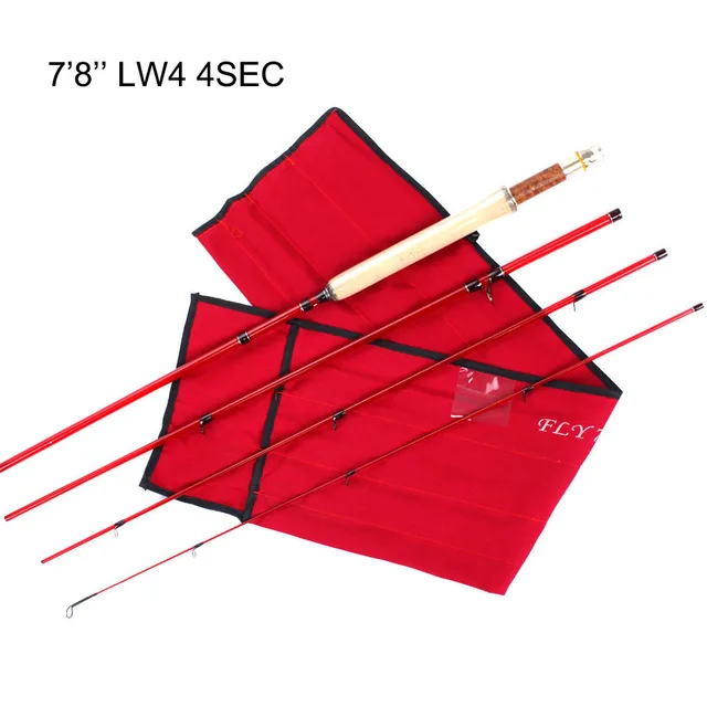 Aventik Fiberglass Fly Rod Ultra Light Medium Action 4section With