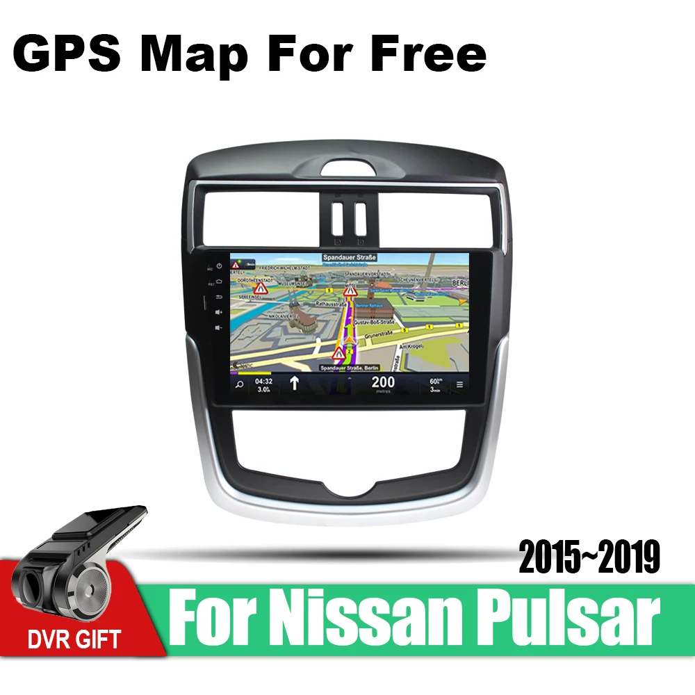 ZaiXi Android автомобильный GPS мультимедийный плеер для Nissan Pulsar C13 2015 ~ 2019 навигационный