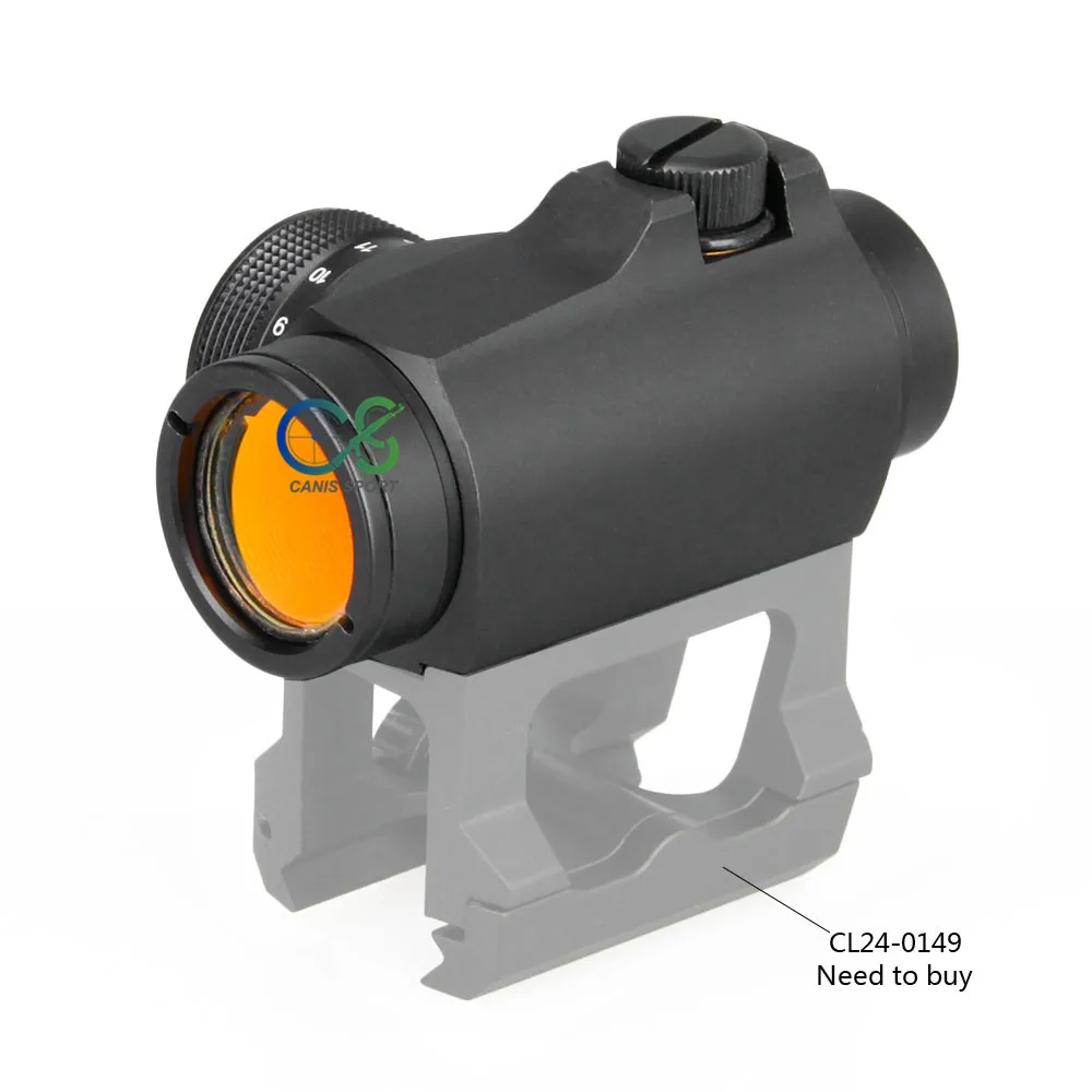 1x20mm para Caça ao ar Tactical Sight Compact Scope Livre Gs2-0106 Ppt Red Dot 2moa 7 Cheap Lunetas Riflescopes