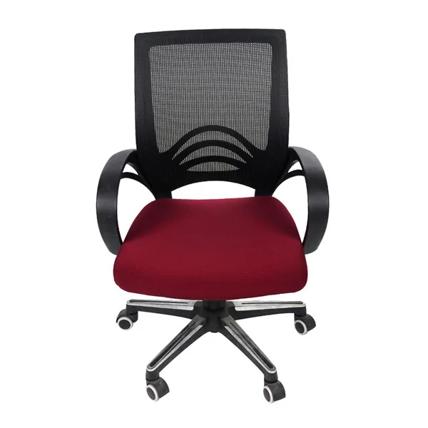 Эластичные жаккардовые однотонные современные чехлы на стулья для столовой, эластичные Чехлы для офисных стульев из спандекса, чехлы для компьютерного игрового кресла, чехол для сиденья - Цвет: L suit48x50cmchair 4