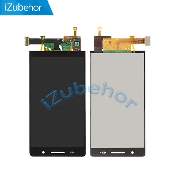 

100% warranty black LCD Screen Display with Touch Screen Digitizer Assembly For Huawei Ascend P6 S P6S by free shipping