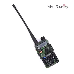 BAOFENG UV-5R ветчина Walkie Talkie 128CH 5 Вт передатчик Портативный трансивер двойная Дисплей камуфляж двухстороннее радио