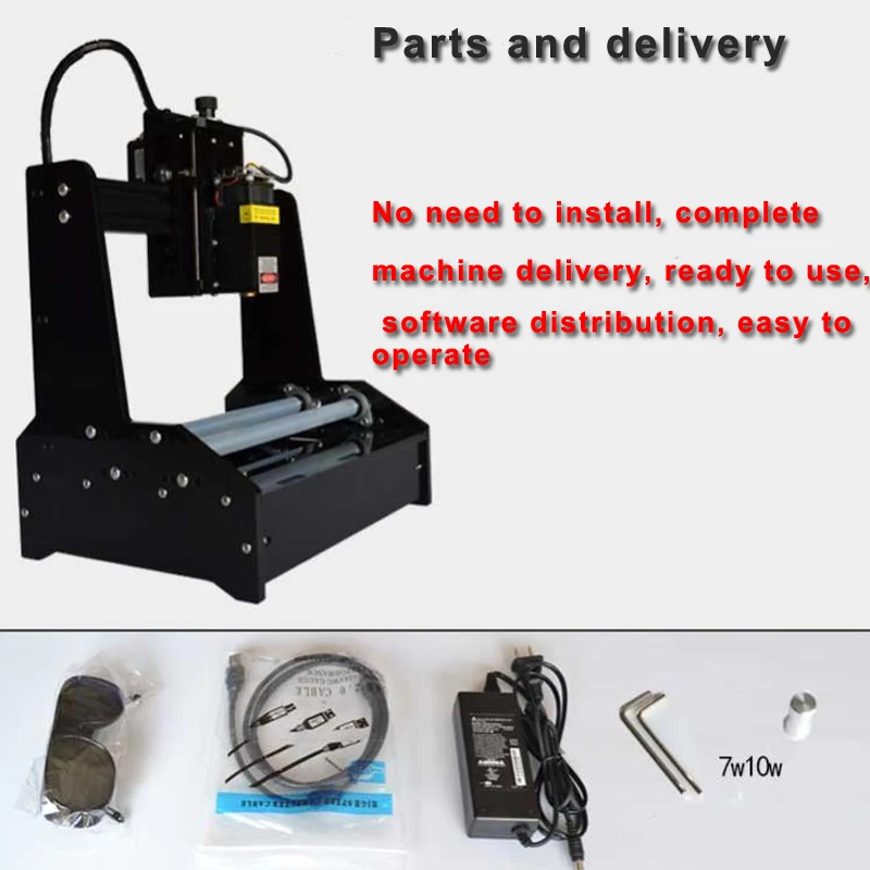 Small Cylindrical Laser Engraving Machine 15w Can Engrave Cylindrical Stainless Steel Automatic DIY Cutting Plotter CNC Router