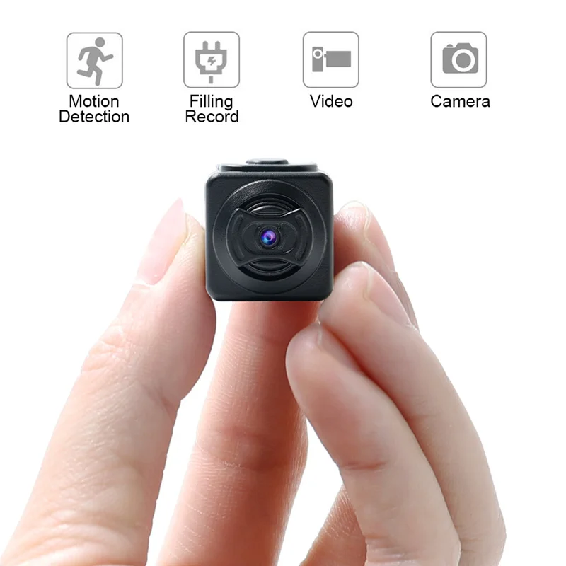 UYIKOO Mini Камера Full HD секрет микро Cam обнаружения движения Функция самый маленький 960