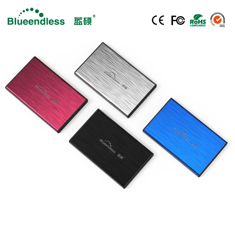 Металлический корпус BLueendless для жесткого диска 3 0 дюйма Sata USB 2 5 10 шт.|case ssd 2.5|usb 3.0 hdd