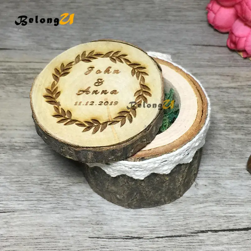 custom ring box wedding decor MUW-284- 07