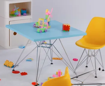 

Children Study Table Kids Table Baby Table Modern Classic Kids Dining Table Squre Or Round MDF Baby play leisure Table