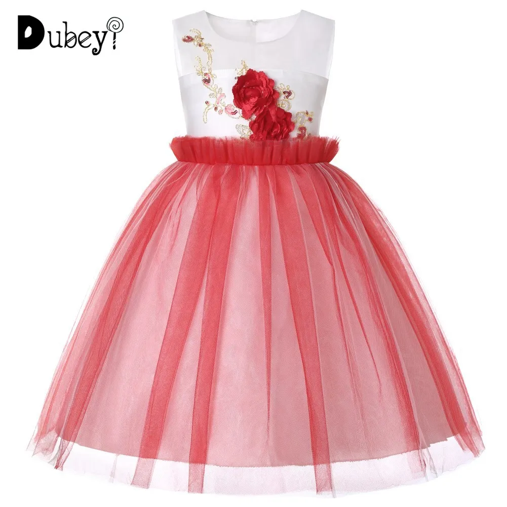 

Little Girls Tutu Princess Dresses Elegant Toddler Girl Tulle Party Dress Flower Girl Evening Prom Pageant Costumes