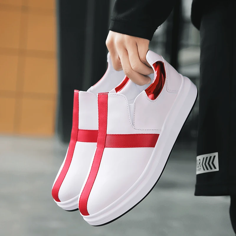 

Men Trendy Shoes Men Casual Shoes Sneakers Male Sapato Version Lightweight Masculino Adulto Flats Walking Footwear