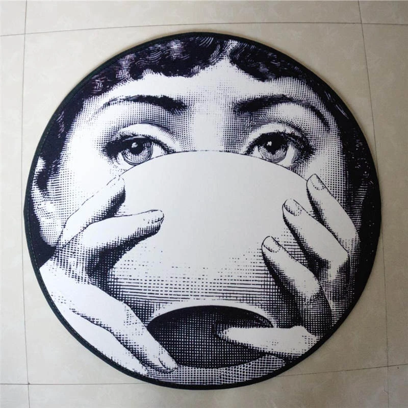 Fornasetti круглый коврик классический косметический ковер для гостиной спальни коврик для входной двери домашние декоративные коврики