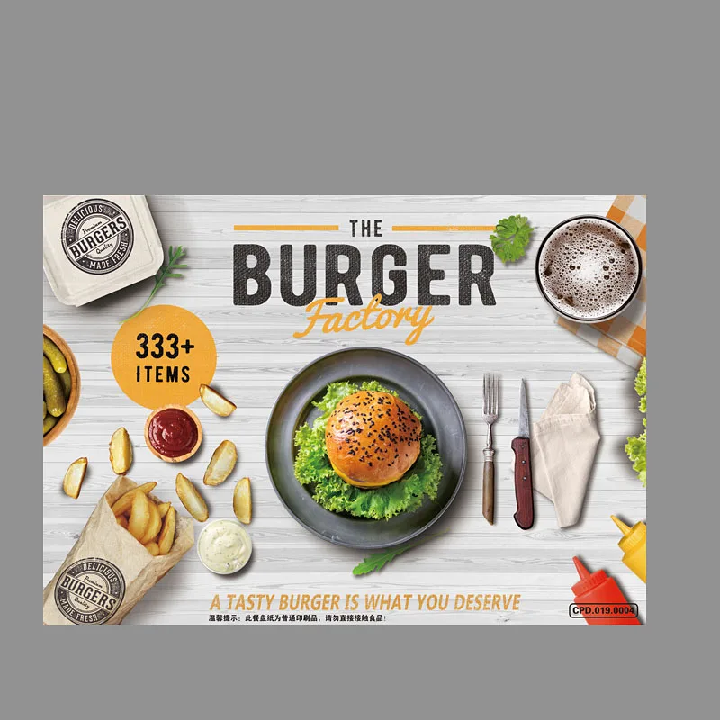 Buy 2000 pcs 24.5x35cm Disposable Paper tray mats pad