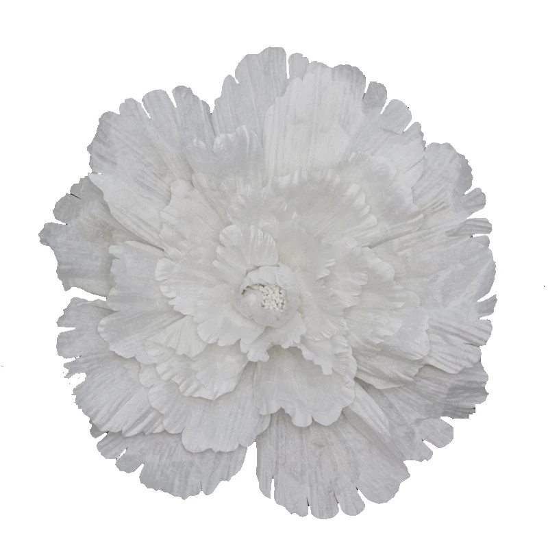 

Pure white peony imitation silk flower wall decoration wedding background wall outdoor decoration photographic stage props