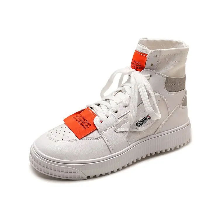 2019 سوبر النار صافي الأحمر أحذية نسائية اليابانية المتناثرة نمط الهيب هوب الهيب هوب أحذية عالية الأزياء المد العلامة التجارية أحذية تزلج