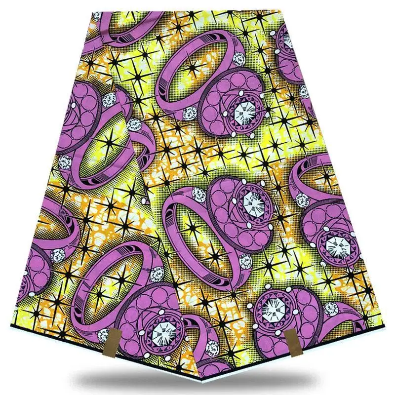 

African Ankara Fashionable Ankara Wax African Wax dutch lace fabric For Party dress Africain real Wax dutch NXS18