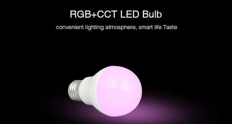 Miboxer FUT013/FUT014/FUT012/FUT105 5 Вт 6 Вт 9 Вт 12 Вт E14 E27 Smart RGB CCT светодиодный светильник Blub лампа FUT092/FUT089/T4/B8 2,4 г пульт дистанционного управления