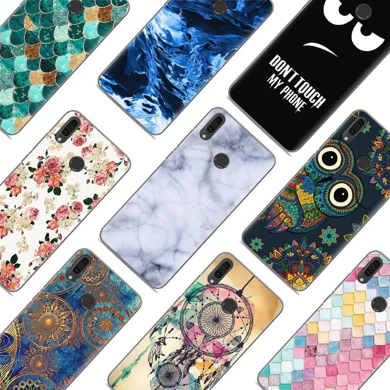 Чехол для Huawei Y9 2019 чехол телефона Y 9 из силикона и мягкого тпу 9Y Y92019 с