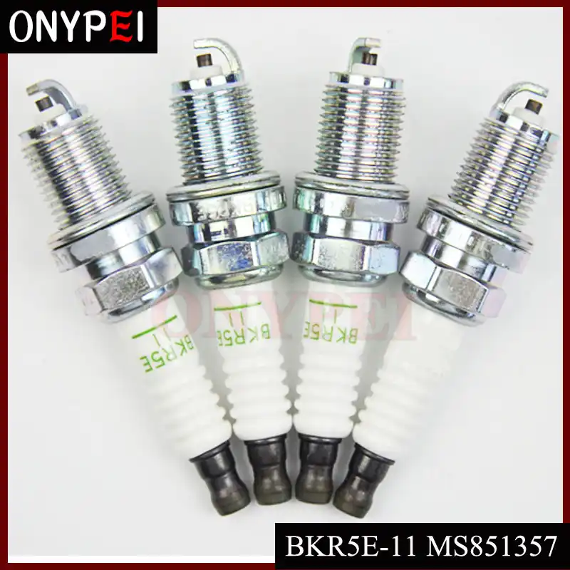 2004 Mitsubishi Galant Spark Plug Replacement 4x Auto Part Spark Plug BKR5E11 MS851357 For Mitsubishi Galant Montero