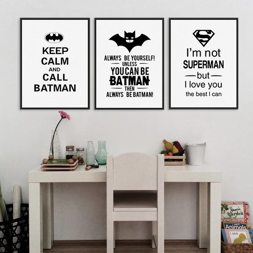 Nordic Minimalis Print Motivitional Love Quotes Keep Calm